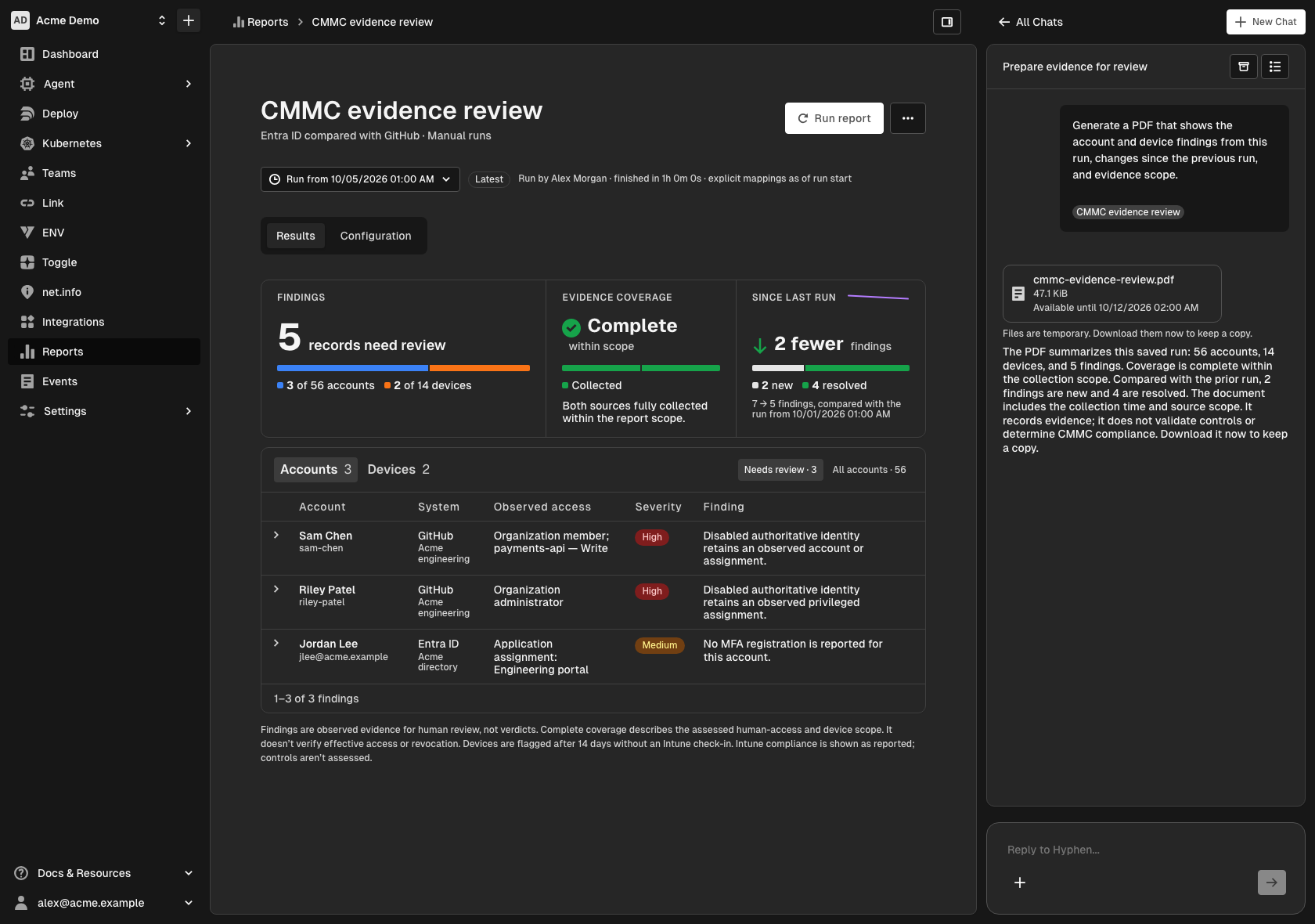 Reporting, Datadog and SigNoz Integrations, and Agent File Attachments